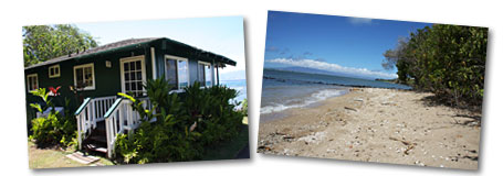 Dunbar Beachfront Cottages Molokai Hawaii Pauwalu Cottage
